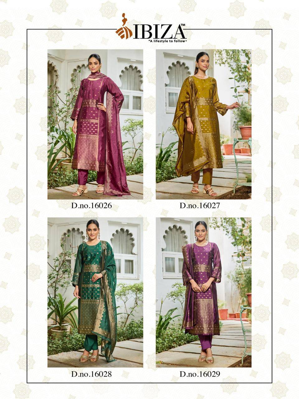 Ibiza aadi ananta ikat dress material wholesale